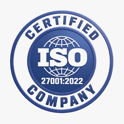 ISO 27001:2022 Certified Company